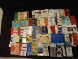 HUGE Collection of Vintage Unresearched Matchbook Covers From Estate
