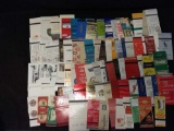 HUGE Collection of Vintage Unresearched Matchbook Covers From Estate