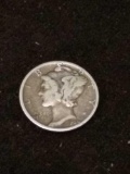 1935 US Mercury Mercury Dime 90% Silver Coin