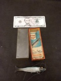 Vintage Erickson Fishing Lure With Original Box