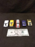 Lot of 5 Toy Model Cars From Estate Unresearched