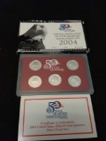 United States Mint 50 State Quarters Silver Proof Set with COA