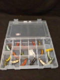 Tackle Box Full of Vintage Fishing Lures