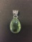 New! Gorgeous Large Faceted Green Amethyst 1 2/8