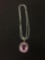 New! Gorgeous Faceted Pink Topaz 1.25