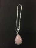 New! Large Gorgeous AAA Quality Detailed Pink Rose Quartz 2