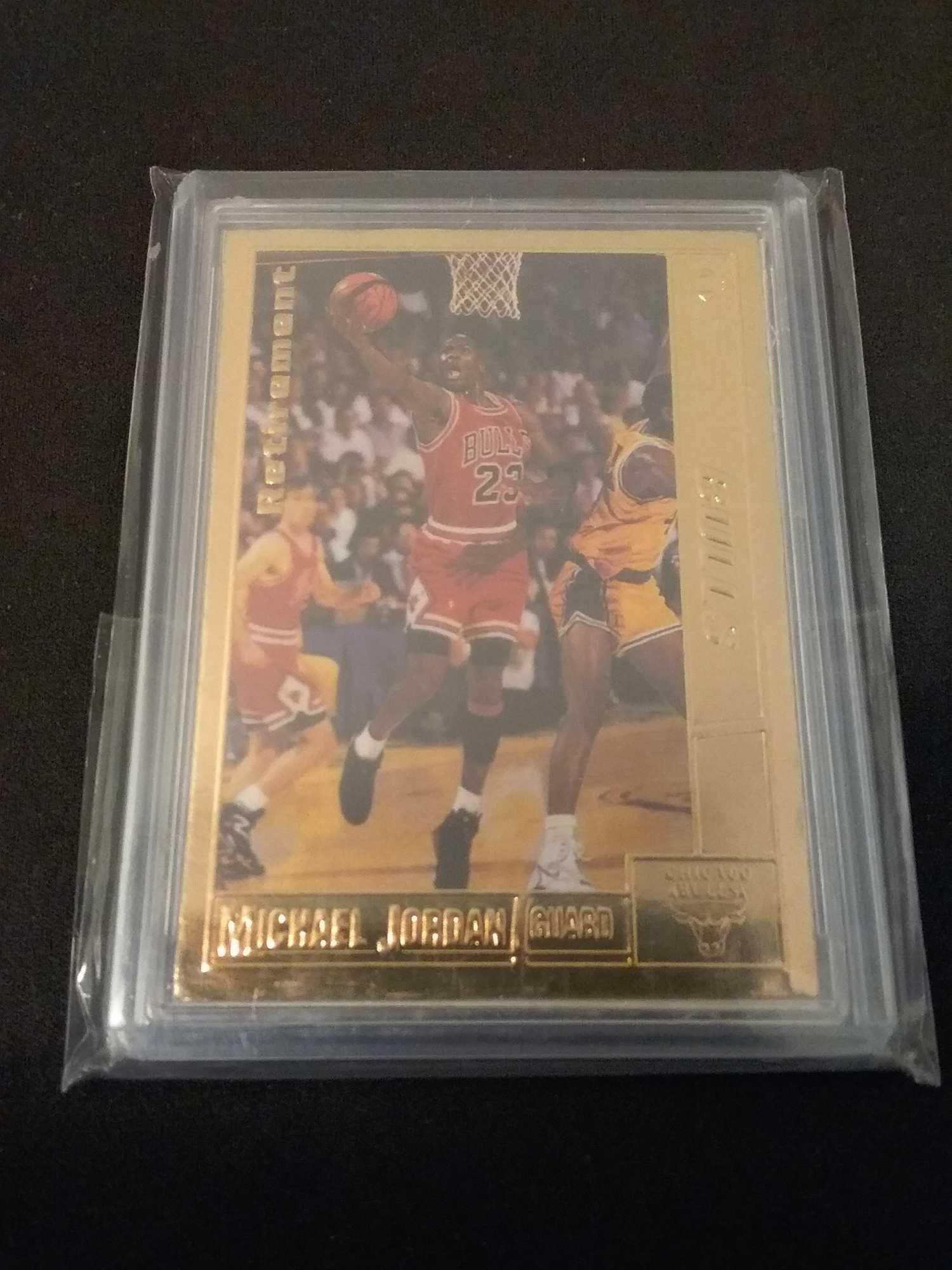 1999 Upper Deck 22kt Gold Michael Jordan | Proxibid