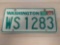 Vintage Washington State License Plate - WS 1283