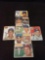 7 Card Lot of 1954-1956 Topps Baseball Cards