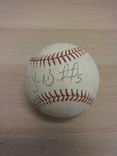 Authentic Yuniesky Betancourt Signed Autographed Baseball