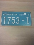 Vintage 1976 Washington License Plate