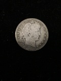 1916-D United States Barber Quarter - 90% Silver Coin