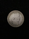 1900-S United States Barber Quarter - 90% Silver Coin