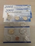 2001 United States Mint Uncirculated Coin Set - Philadelphia