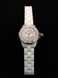 White Chanel Swiss Made Women's Wrist Watch - NO Paperwork