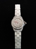 White Chanel Swiss Made Women's Wrist Watch - NO Paperwork
