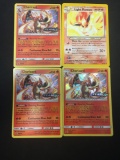 Lot of 4 Pokemon Cards