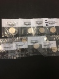 Lot of 8 Packaged United States Coins From Collection