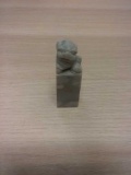 Asian styled carved stone Figure