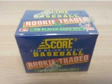 Score 1992 Major League Baseball Rookie & Traded 110 Player Card Set - Sealed Box