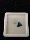 1.68 ct. Of Blue Zircon Gemstone