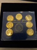 A Coin History Of The U.S. Presidents Set Minted in Brass - Reader`s Digest