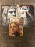 Lot of 3 Vintage 1994 Magazines - Kurt Cobain Cover