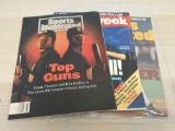 Lot of 3 Vintagte baseball Magazine