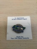 1999 Seattle Seahawks Season Ticket Holder Pins