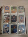 Binder Full of Vintage Baseball Cards