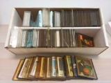 Two Row Cards Box Full of Sports Trading Cards