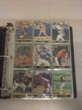 Collection of Vintage Baseball Cards in Binder