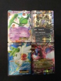 Lot of 4 Amazing Pokemon EX Cards from Collection