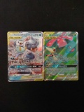 Lot of 2 Tag Team Pokemon Cards from Collection