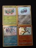 Lot of 4 Holo Pokemon Cards From Collection