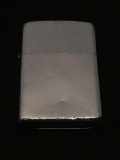 Vintage Zippo Silver Tone Lighter From Estate