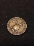United States Marine Corps Semper Fidelis Lead by Example Military Challenge Coin