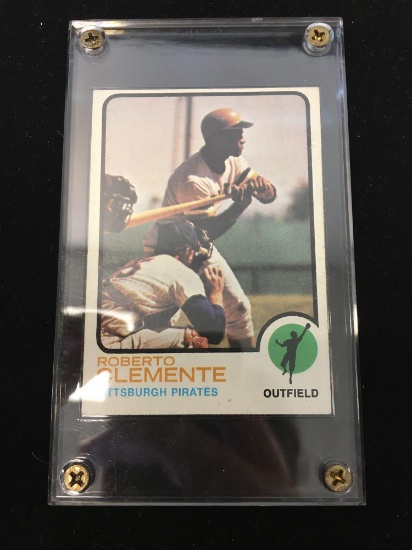 1973 Topps Roberto Clemente Pirates Vintage Baseball Card