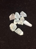 Lot of Loose Rough Aquamarine Gemstones - 29 Ctw