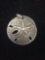 Sand Dollar Sterling Silver Charm Pendant