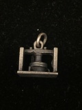 LGB Industrial Sterling Silver Charm Pendant