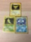 3 Card Lot of Vintage Pokemon Rares & More Trading Cards