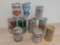 Collection Vintage Empty Beer Cans From Estate