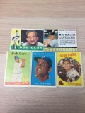 5 Card Lot of Vintage Baseball Cards from Estate Collection