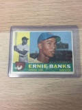 1960 Topps #10 Ernie Banks Cubs Vintage Baseball Card