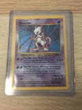 Pokemon Mewtwo Shadowless Base Set Holofoil Rare Card 10/102