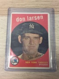 1959 Topps #205 Don Larsen Yankees Vintage Baseball Card