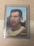 1962 Topps #33 Don Larsen Giants Vintage Baseball Card