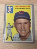 1954 Topps #22 Jim Greengrass Reds Vintage Baseball Card