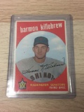 1959 Topps #515 Harmon Killebrew Senators Vintage Baseball Card